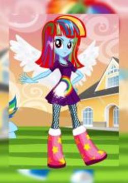 Dress Up Rainbow Dash Games游戏截图2