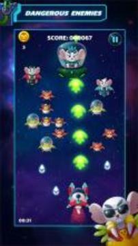 Cat Shooter - Space Attack游戏截图1
