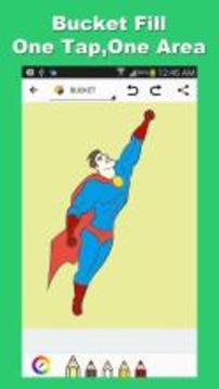 Super Hero Coloring Easy Kids游戏截图1