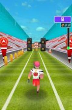 Touchdown Race: Running Soccer游戏截图1