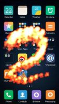 Fire Screen Effect Prank游戏截图2