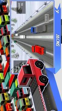 Truck Traffic Racing3D游戏截图2