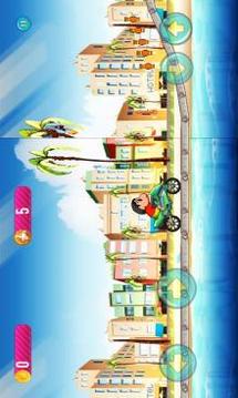 Shin Temple Chan bike Race游戏截图3