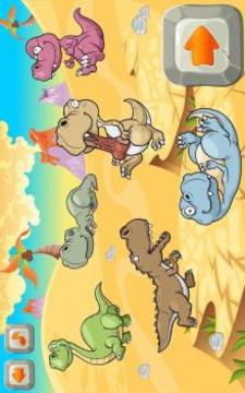 Dino World Kids Puzzle游戏截图2