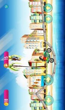 Shin Temple Chan bike Race游戏截图4