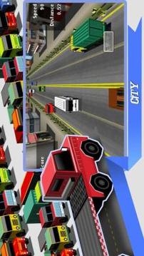 Truck Traffic Racing3D游戏截图3