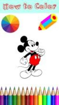 Coloring Book of Mickey游戏截图1
