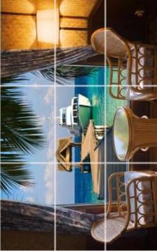 Tile puzzle - Beach Villa游戏截图2