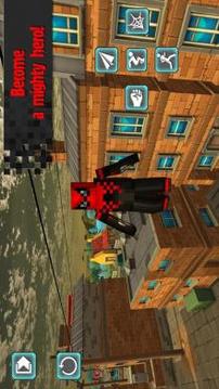 Cube Spider Hero Avenger 3D游戏截图1