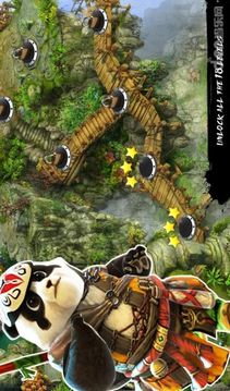 忍者熊猫跑酷游戏截图2