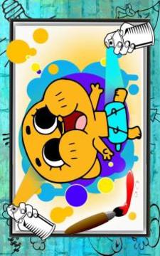 Gumballl : Coloring for Darwin游戏截图1