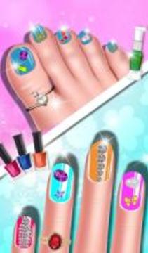 Fashion Doll Nail Art Salon游戏截图4