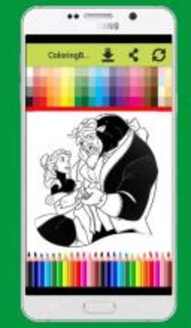 Coloring Book for Disney Fans游戏截图1