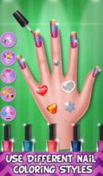 Fashion Doll Nail Art Salon游戏截图1