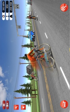 自行车四重特技赛车游戏截图5