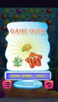 Bubble Shooter Sea Animal Game游戏截图4