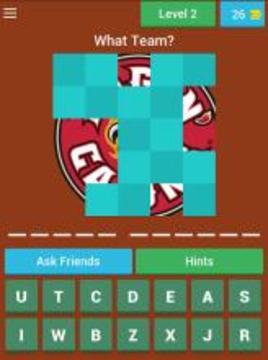 NCAA College Football Logo Quiz游戏截图5