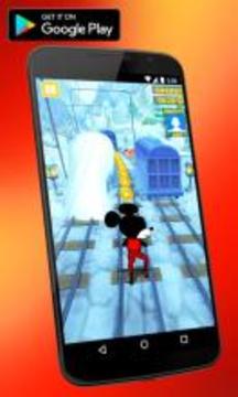 Mickey and Minnie Subway Surfer 3D游戏截图3