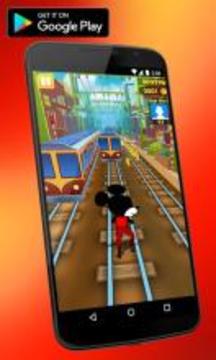 Mickey and Minnie Subway Surfer 3D游戏截图2
