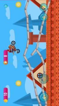 Super Hero - Spider Moto Bike游戏截图4