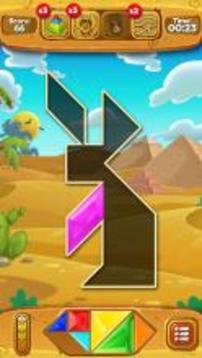 Tangram Master HD Puzzle Game游戏截图3