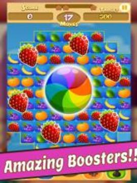 Fruit Mania - Kids Match 3 Game游戏截图3