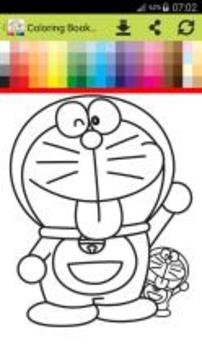 Coloring Book For Dorae Cat -New-游戏截图5