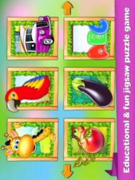 Baby Wooden Jigsaw Puzzle游戏截图3