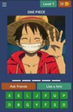 Tebak Karakter Luffy Cs游戏截图1