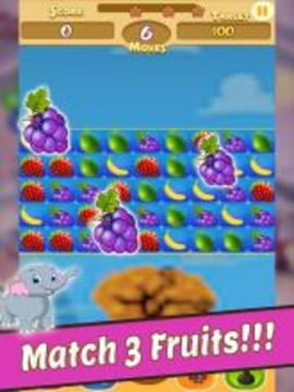 Fruit Mania - Kids Match 3 Game游戏截图2