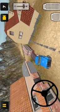 Construction Truck 3D: Pipe Transport游戏截图4