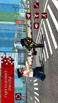 Block Spider Hero in City游戏截图2