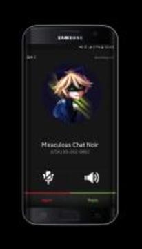 Fake Call Miraculous Chat Noir游戏截图2
