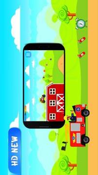 Super FireMan Driver Sam Truck游戏截图3
