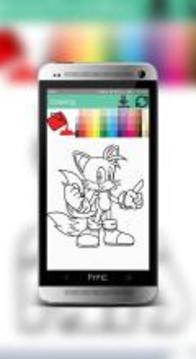 Coloring for Sonic游戏截图3