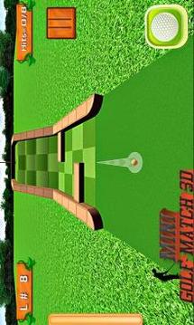 迷你高尔夫比赛3D游戏截图3