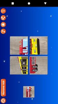 Vehicles Puzzle Kids Games游戏截图2
