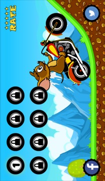 Tom Motorcycle Hill Climb游戏截图2