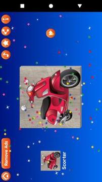 Vehicles Puzzle Kids Games游戏截图4