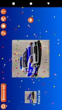 Vehicles Puzzle Kids Games游戏截图3
