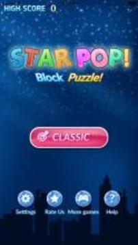 Star Pop - jewel block puzzle游戏截图1