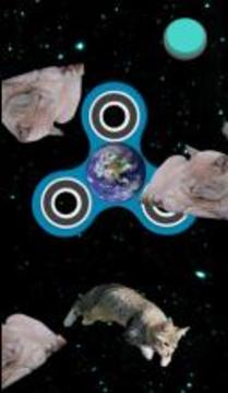 Fidget Spinner: Cats in Space游戏截图3