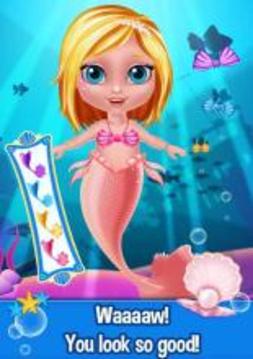 Baby Mermaid Salon游戏截图1