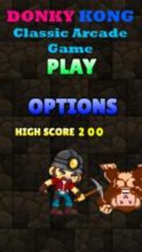 Monkey Kong Classic Arcade游戏截图1