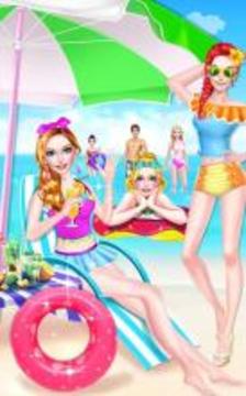 Summer Girl! Beach PARTY Salon游戏截图5