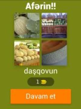 4 şəkillər uşaqlar üçün 1 söz游戏截图4