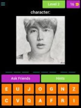 Guess the Korean actors游戏截图4