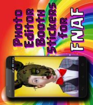 Photo Editor Booth Stickers for FNAF游戏截图2