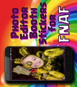 Photo Editor Booth Stickers for FNAF游戏截图3