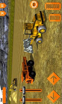 Construction Truck Hill Sim游戏截图2